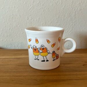Vintage Halloween Fiesta Candy Corn Mug